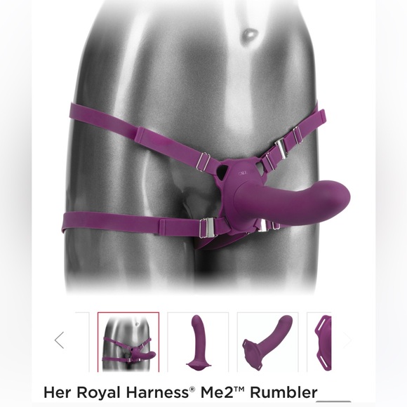 Awarded Best in Business 2023 by Inc. Magazine!
Her Royal Harness® Me2™ Rumbler - Picture 2 of 6